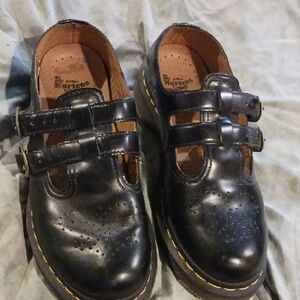 Dr. Martens Womans Black Dress Shoes